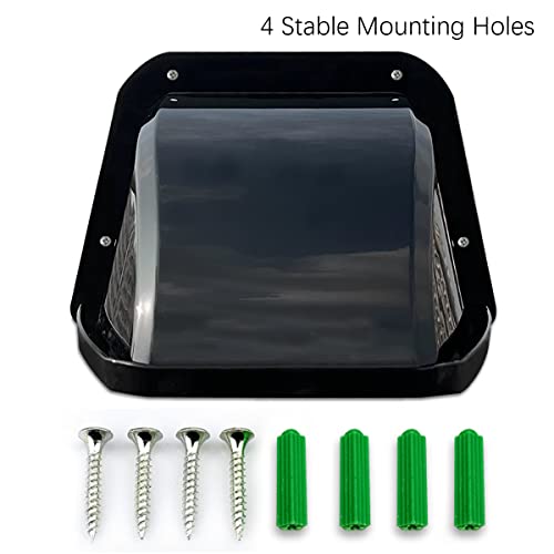Universal Security Camera Sun Rain Cover Shield, Backup Camera Shield - size: ABS Black Camera Cover