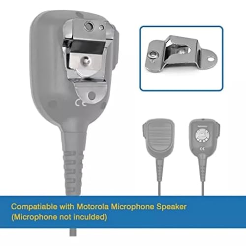 2Pack Microphone Clip CB Mic Holder CB Mic Hanger Microphone Clips