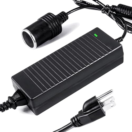 180W AC to DC Converter, 110V-240V to 12V/15A, Cigarette Lighter Socket AC/DC Adapter Power Supply for Car Inflator,Car Refrigerator,Car Vacuum, 7.2FT - color: 12V 15A