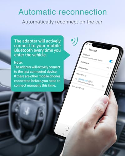 Bluetooth Adapter for Honda,Bluetooth Music Receiver