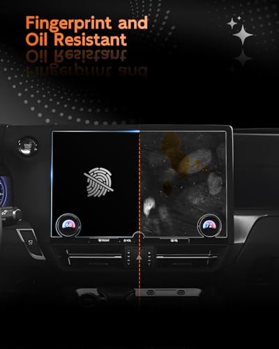 CDEFG For 2024 2025 2026 Lexus GX 550 Screen Protector - 14 Inch 9H HD Tempered Glass - GX550 (Premium/Luxury/Overtrail) Touchscreen Accessories - color: Lexus GX 14 Inch Glossy