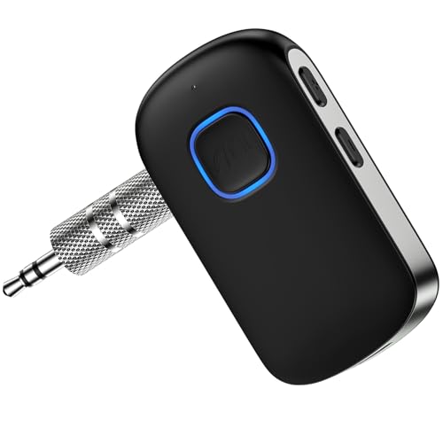 Car Bluetooth Receiver 3.5mm AUX for iPhone 17e 17 Pro Max/16 Plus Pro 15