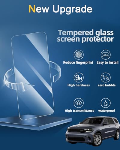 Screen Protector for Dodge Durango 2021-2026 Accessories 10.1 inch - size: for Durango 10.1" screen