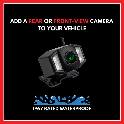 EchoMaster Universal HD Front or Rear Backup Night Vision Camera