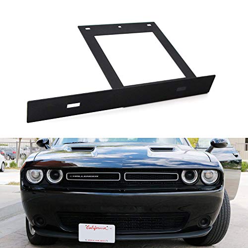 iJDMTOY License Plate Relocator Bracket for Dodge 2008-up Challenger