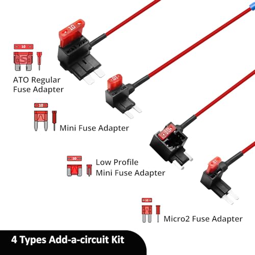 Add-a-Circuit Fuse Tap Kit with Female Cigarette Lighter Socket
