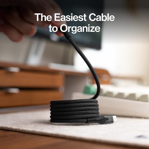 Statik MagStack Pro USB C to USB C Coiling Magnetic Charging Cable,100W - color: Black, size: 3ft (5 Pack), style: USB-C to USB-C
