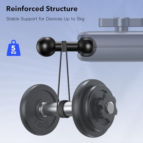 17mm Ball Adapter – Compatible with Garmin GPS Mounts and 17mm Socket Phone Holders - size: 17mm to 17mm