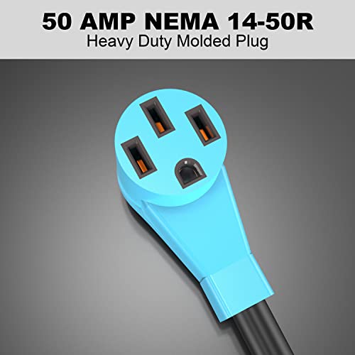 CircleCord RV Y Adapter Cord Two 30 Amp to 50 Amp - style: 30A-30A-50A