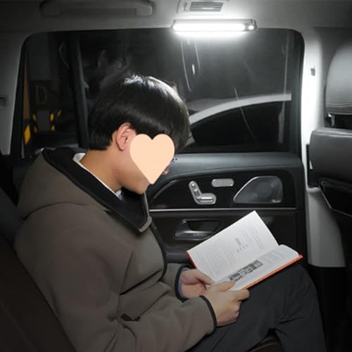 LED Trunk Light Motion Sensor Hands-free Automatic Lighting Manual On/off Long-lasting Battery USB Magnetic Dome Lighting Auto Ceiling Lamp Interior Bars For Trucks Roof Tent Luggage Box