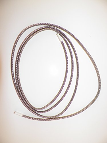3/16" BRAIDED STAINLESS STEEL EXPANDABLE FLEX SLEEVE, WIRING HARNESS, LOOM, FLEXABLE WIRE COVER (5 FEET) - size: 5 FEET