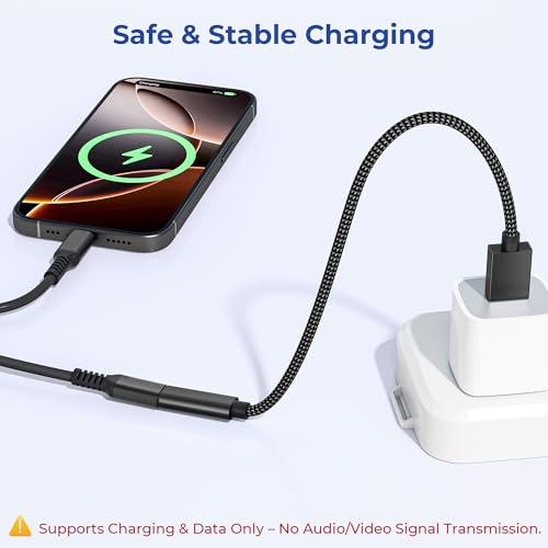Basesailor USB 3.0 to USB C Adapter 0.75FT 2Pack,USBC Female to USB A Male - color: Black, size: 0.75FT