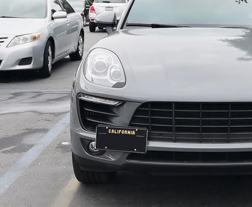 iJDMTOY Tow Hook License Plate Mounting Kit for Porsche Macan/Audi Q7