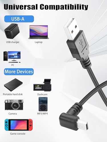 YACSEJAO 30CM 90 Degree Mini USB Short Cable, 3Pcs, Down Angle - style: Down Angle