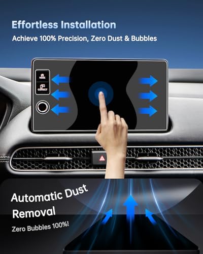 SHAOHAO for 2026 2027 Honda HR-V Screen Protector for 2026 2027 Honda HR-V HRV Accessories (LX, Sport, EX-L) 9 inch Touchscreen Tempered Glass Anti-Fingerprint & Scratch HD Clear Screen Cover