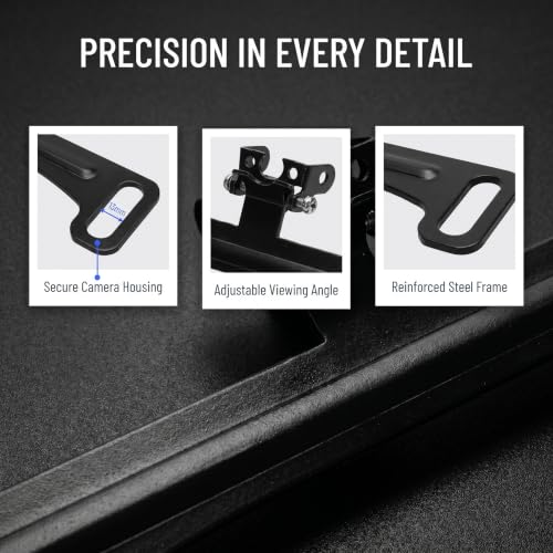 License Plate Camera Mount, Backup Camera Bracket for US Plates