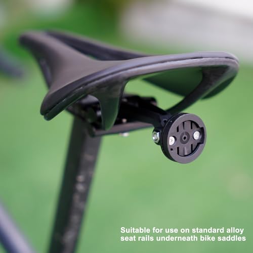 Thinvik Bicycle Mount Compatible with Garmin Varia TL300, RTL500, RTL510, RTL515, RVR315, Magene L508, iGPSPORT SR30, Gopro, Adjustable Bike Seat Bow Mount
