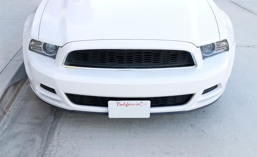 iJDMTOY License Plate Relocator Bracket for Ford 2013-2014 Mustang