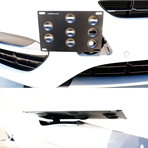 iJDMTOY Tow Hook License Plate Mounting Kit for BMW X1/X3/X4/X5/X6/Z4