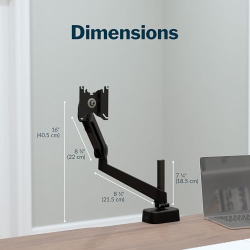 Vari Single Monitor Arm – Black - size: Single-Monitor Arm