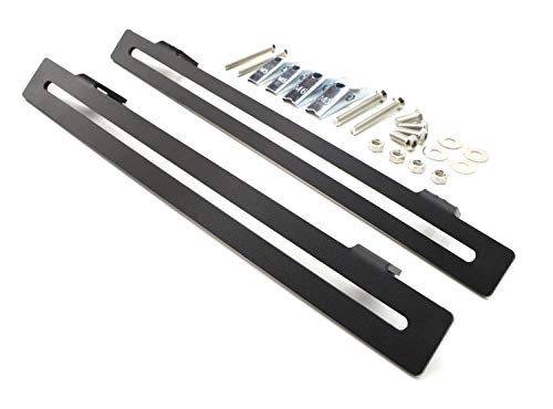 iJDMTOY Grille Mesh License Plate Relocator Kit for BMW 3/4 Series