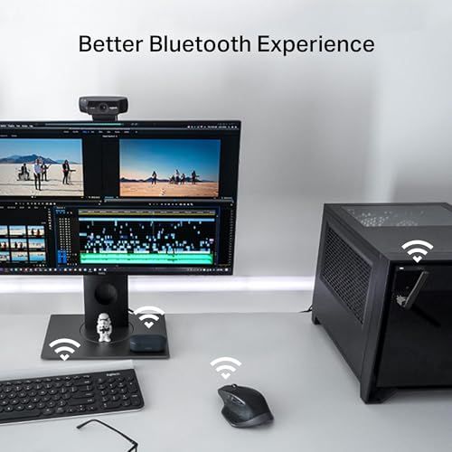 TP-Link USB Bluetooth Adapter for PC, Bluetooth 5.3 USB Long Range Receiver - style: UB500 Plus