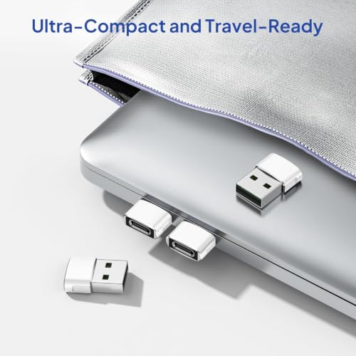 Elebase for iPhone 17 Air Pro Max Adapter,USBC Car Charging Cable Adapter - color: White