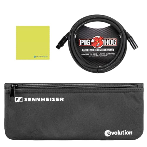 Sennheiser E 914 Small-Diaphragm Condenser Mic Bundle with Cable, Cloth