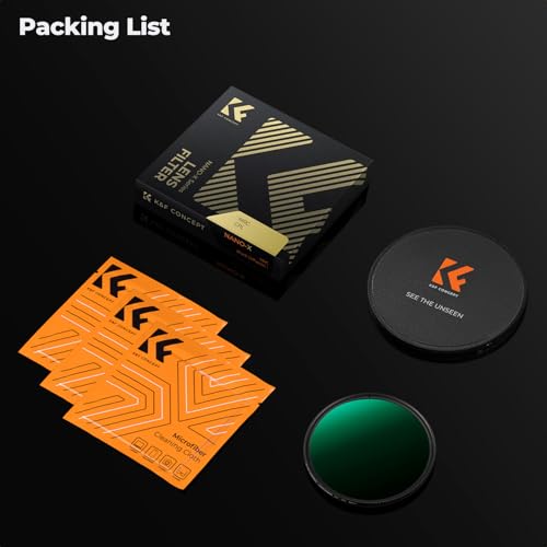 67mm Circular Polarizers Filter, K&F Concept 67MM Circular Polarizer Filter HD 28 Layer Super Slim Multi-Coated CPL Lens Filter (Nano-X Series) - size: 67mm