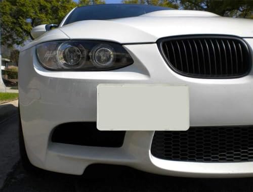 iJDMTOY Tow Hook License Plate Mounting Kit for BMW 1/3/5 Series/X5/X6