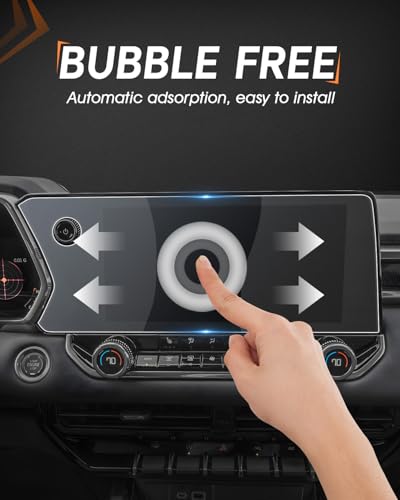 CDEFG For 2024 2025 2026 GMC Canyon Screen Protector - 11.3 Inch Matte Anti Glare Tempered Glass - Canyon (Elevation, AT4, Denali, AT4X) Touchscreen Accessories - color: Canyon 11.3 Inch Matte Anti Glare