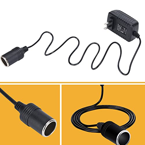 AC to DC Converter 110V to 12V Car Cigarette Lighter Adapter to Wall Plug - style: 12V 2A - 1 Pack