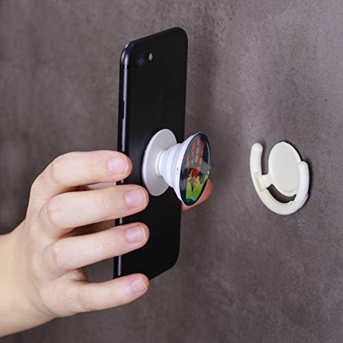 Volarium Pop Sticky Replacement 8 Pack, Compatible with Socket Mount Base, 6PCs Double Sided Adhesive Pads and 2PCs Sticker Pads for Car Magnetic Phone Holder