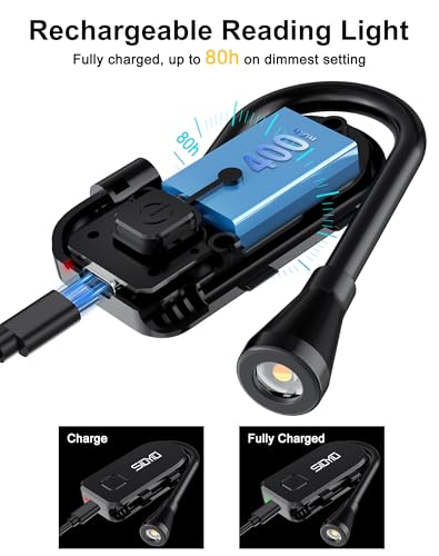 Book Light, 3- Color, with Intelligent Memory & Stepless Dimming - size: S-CX006