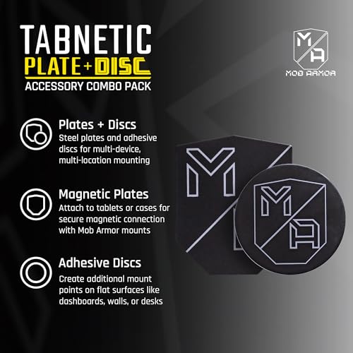 Mob Armor TabNetic Combo Pack Magnetic Tablet Mount Solution