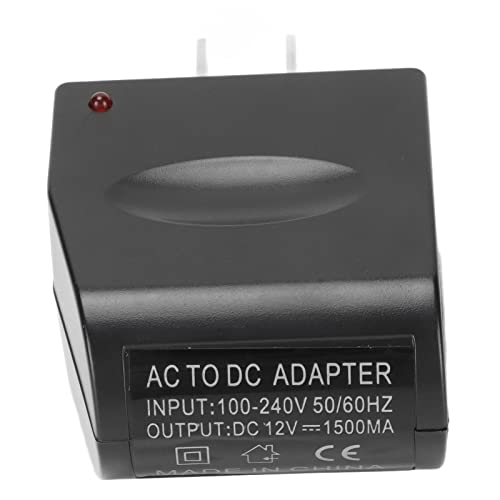 12V 1.5A DC Converter, AC 110V 240V to DC 12V Car Cigarette Lighter Socket Power Adapter, 18W Power Supply Converter Transformer Wall Plug Adapter for Small Car Electronics(U.S. Plug)