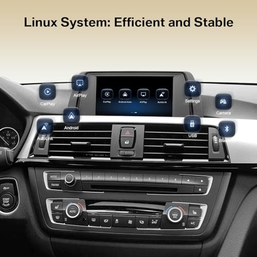 Wireless CarPlay & Android Auto MMI Retrofit Kit Adapter for BMW CIC System - size: BWM CIC System