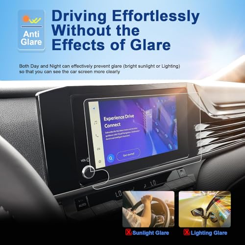 Anti-Glare Matte 2025 2026 Camry Screen Protector, for Toyota Camry (LE/SE/Nightshade) 8-inch Touchscreen, 9H Tempered Glass 2026 2025 Camry Accessories HD&Anti-Fingerprint 8" - color: 8-inch (Matte)