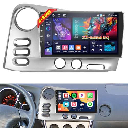 Android Car Stereo for Toyota Matrix Radio 2003-2004 CarPlay Android Auto