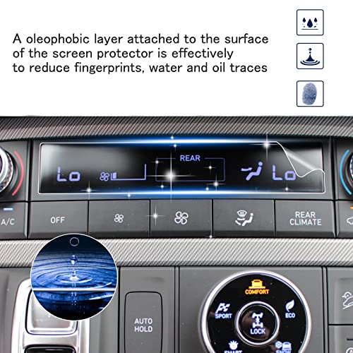 SHAOHAO for 2024 2025 Hyundai Palisade Screen Protector Fit for 2023 2024 2025 Hyundai Palisade Accessories (SEL/XRT/Limited) AC Air Conditioner Screen Cover 2 PCS