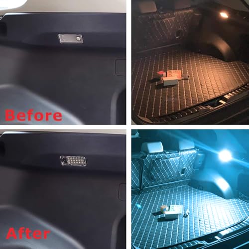 iJDMTOY LED Trunk Cargo Area Light for Toyota and Lexus - style: Aqua Ice Blue