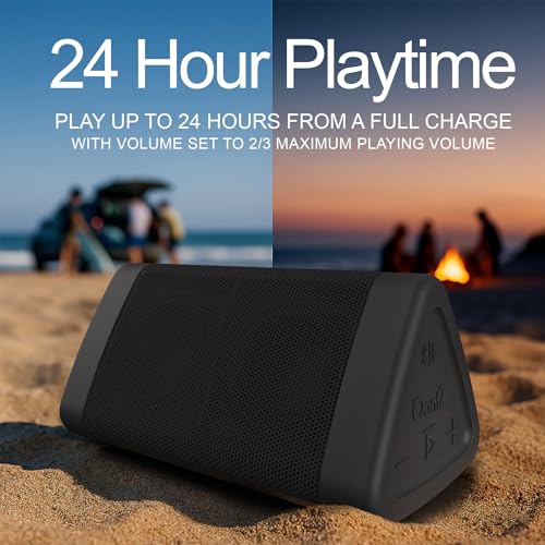 OontZ Angle 3 Gen 4 Portable Bluetooth Speaker, 12W, 24-Hour Playtime - color: Black