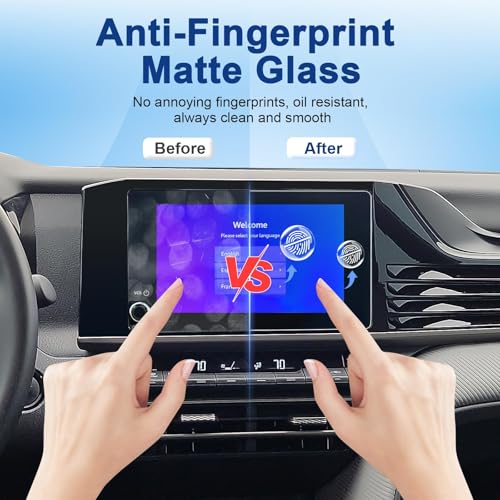 Anti-Glare Matte 2025 2026 Camry Screen Protector, for Toyota Camry (LE/SE/Nightshade) 8-inch Touchscreen, 9H Tempered Glass 2026 2025 Camry Accessories HD&Anti-Fingerprint 8" - color: 8-inch (Matte)