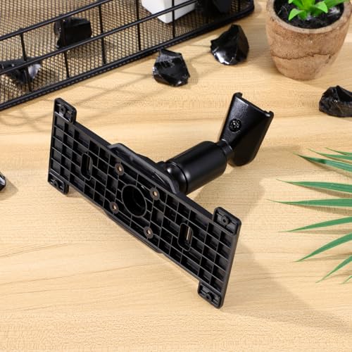 Angoily Rearview Mirror Bracket Dash Cam Mirror Mount Holder with Back Plate Panel and Screws Compatible with Hiac 2008-2011 6.10 X 2.63 X 0.39 in