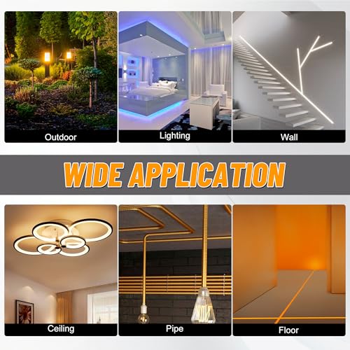 KOOTANS 50FT Fiberglass Running Electrical Wire Cable Glow Rods Wire Pulling Tools Fish Tape Wire Puller Through Wall Snake for Wires Cable Fishing Rod Kit with Different Attachments - color: 50FT