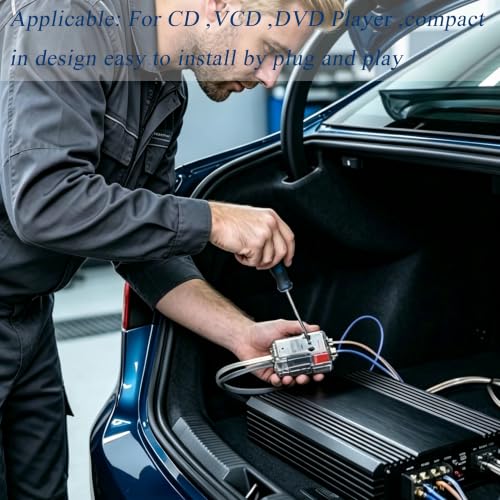 2-Channel Car Audio High to Low Converter-19CM