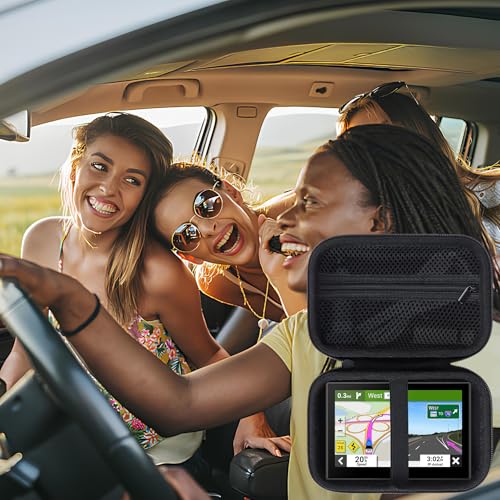 GPS Case for 5-6inch Car GPS Navigator, Compatible with Garmin Drive 53/52/51 DriveSmart 55/66 dezl 580 dezl OTR500/OTR610/OTR620 - size: GPS Case for 5-6 Inch