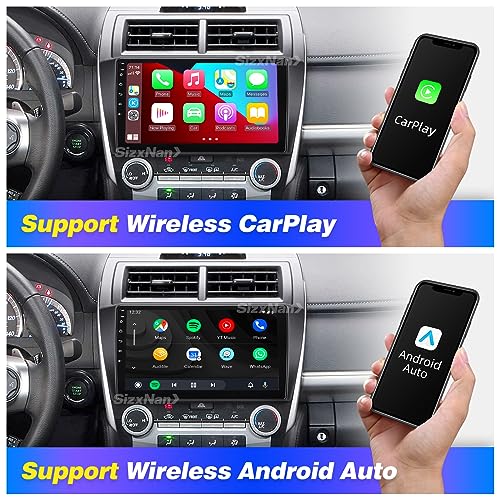 for Toyota Camry 2012 2013 2014 Radio Stereo Wireless Carplay Auto - color: 4GBRAM+64GBROM