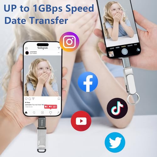 (4-Pack) 2 * Type C Female to A Male Charger Converter & 2 * USB C Male to USB Female OTG Adapter, for iPhone 16 15 14 13 Plus Pro Max,Apple Watch 10,Airpods,iPad,Car,Samsung Galaxy S23 S24 Ultra