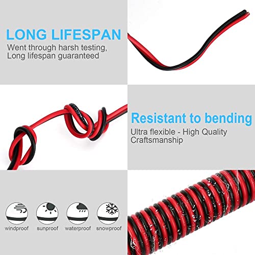 12V/24V Heavy Duty Cigarette Lighter Extension Cord 6FT 15A - size: 6FT